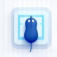 Illustration of a mouse clicking a button.